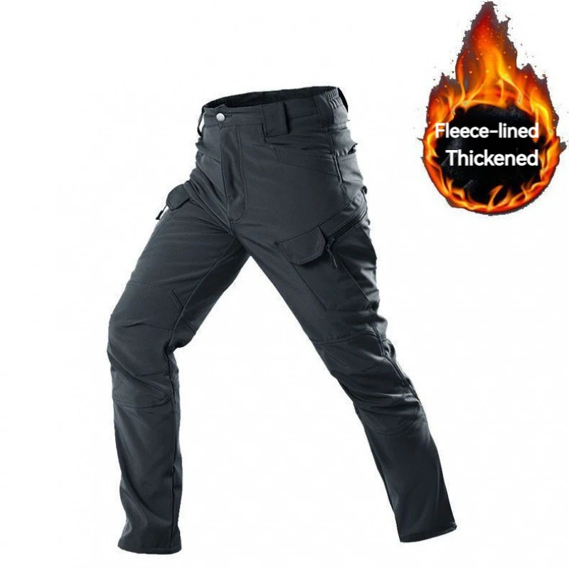 Tactical Pants Men's IX9 Military Pants Wearable Work Casual Straight Four Seasons Enhanced hiking pants casual pants