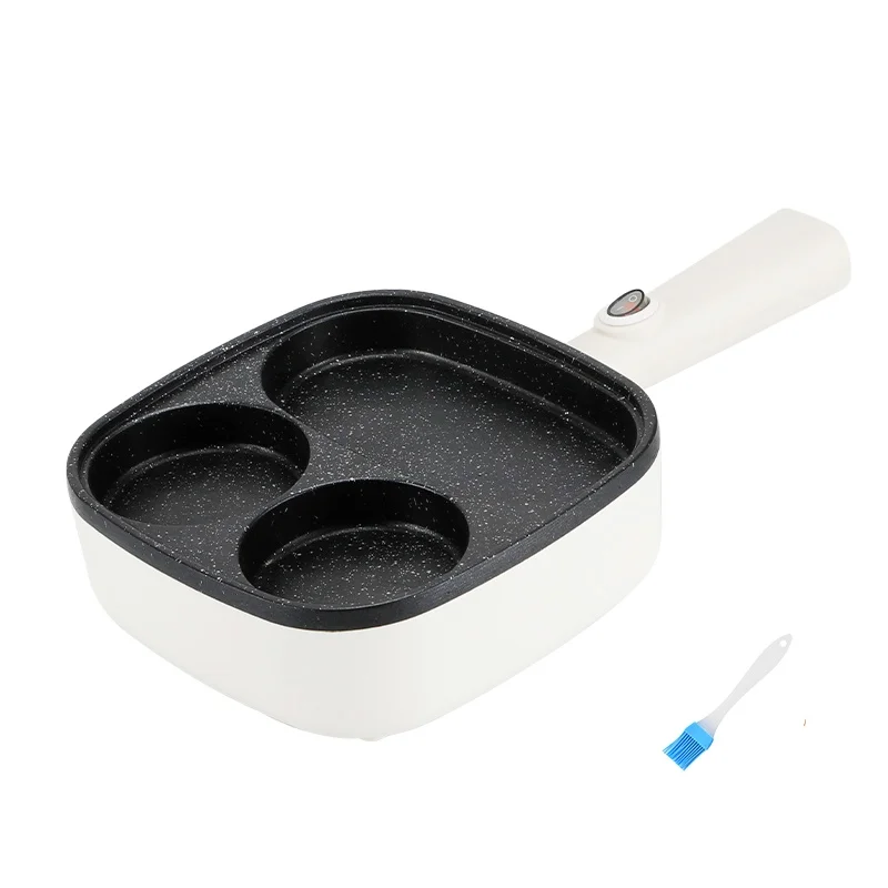 Household omelet three in one plug-in medical stone non stick multifunctional hamburger machine for cutting steak breakfast