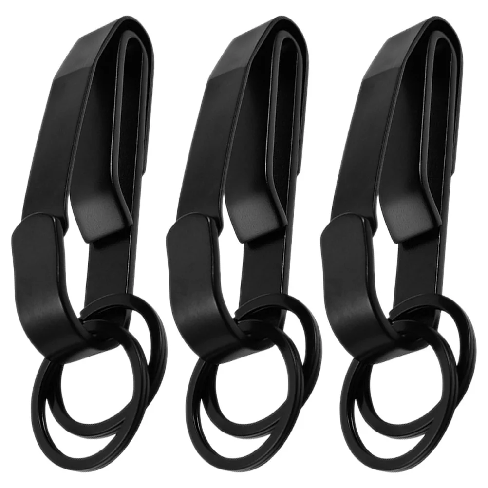 

Key Holder For Belt Steel Belt Keychain Clip Quick Releasing Belt Key Ring