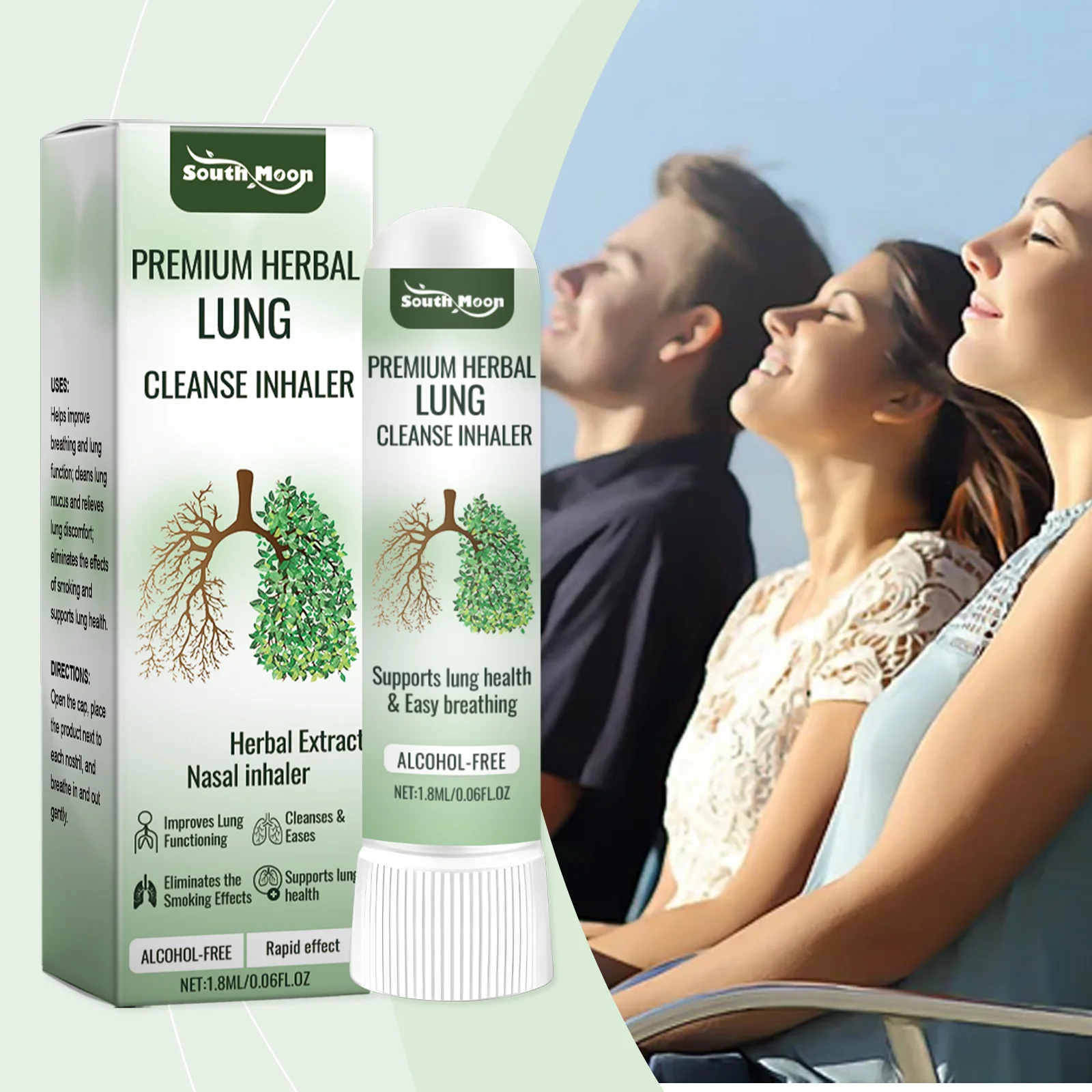 Lung Cleansing Inhaler Improves Lung Function Supports Health