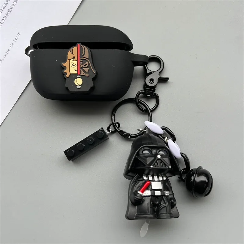 Cartoon Silicone Soft Protective Keychain Case