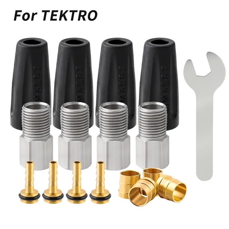 MUQZI MTB Bike Oil Needle Olive Head Suit BH90 BH59 Tubing Pipe Oil Hydraulic Disc Hose Pressing Ring T Brake Accessories