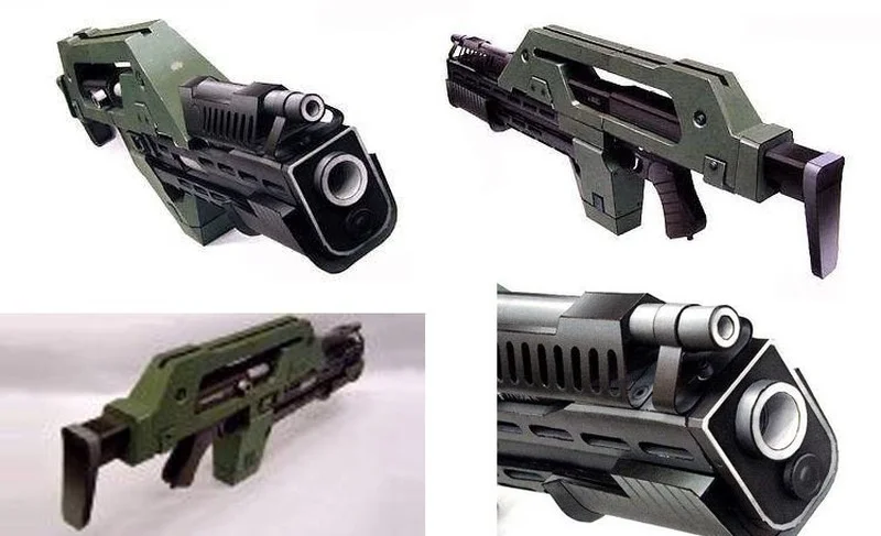 Armas Xm1014 Arma De Violência 3d, Modelo De Papel Espingarda 1:1,  Artesanal, Brinquedos Diy - Conjuntos De Construção De Modelos Em Cartão -  AliExpress