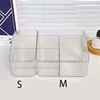 Transparent acrylic cosmetic storage box plastic grid lipstick box makeup brush bucket 5