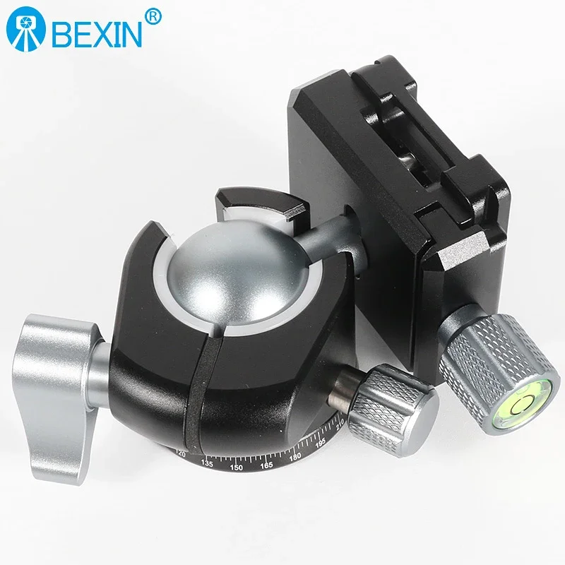 BEXIN LH28 LH32 Low Profile Ball Head 36mm CNC Metal 360&deg; Panoramic Camera Tripod Head Tripod Monopod DSLR Cameras Camcorder