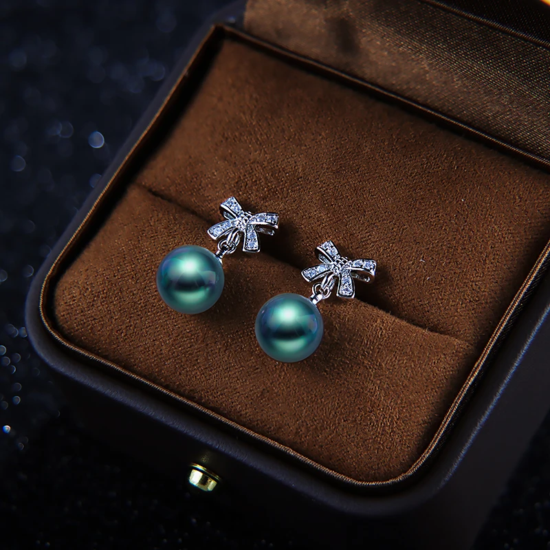 Exquisite Pearl Jewelry Women's Set Elegant Pearl Jewelry Three-piece Premium Anniversary Gift Wedding Bridal
