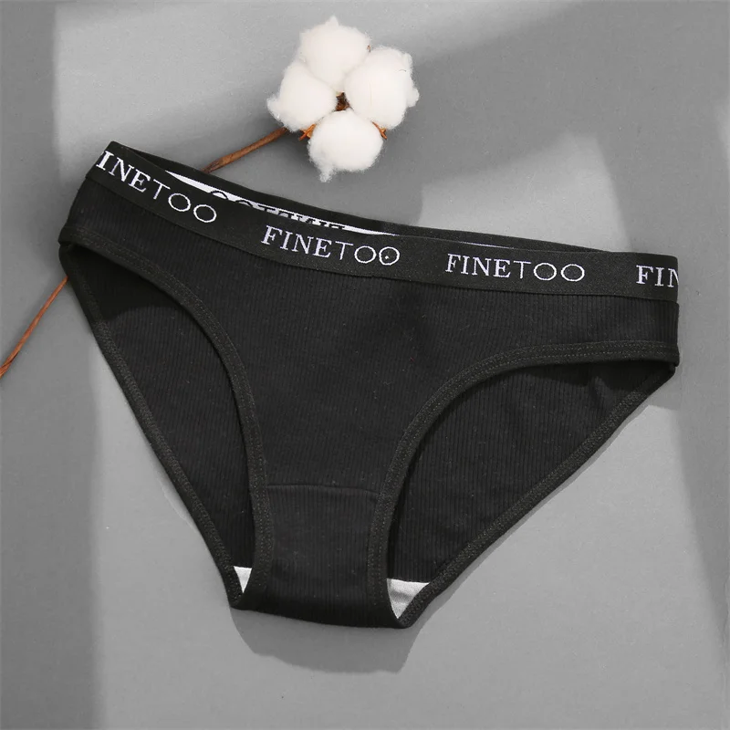 FINETOO Cotton Thread Panties for Women Low Waist Sexy Briefs Female  Underpants Solid Color Underwear Women's Intimates Lingerie - AliExpress