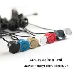 Capteur de stationnement universel LED pour voiture, avec 4 Radar, affichage numérique précis, alarme de Distance d'obstacle, Kit Parktronic 