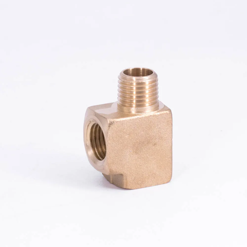 1/8" 1/4" 3/8" 1/2" NPT Female Female Male Tee 3 Ways Block Splitter Brass Pipe Fitting Coupler Connector Water Gas Fuel