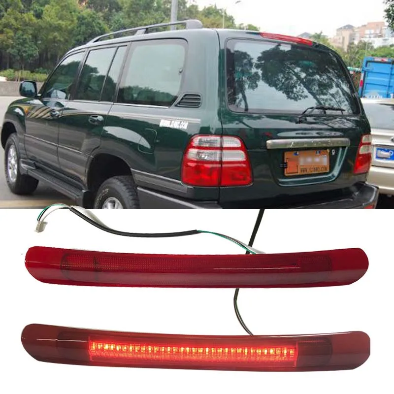 

3RD Rear Third Brake Light High Brake Lights for Toyota Land Cruiser FJ100 4700 1998 1999 2000 2001 2002 2003 2004-2007