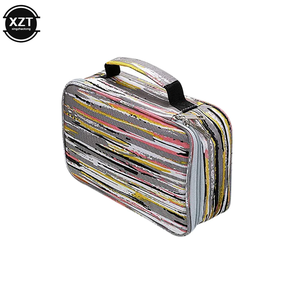 72 Slots School Pencil Case Kawaii Girls Boys Pencil Box Cute Large Capacity Cases Art Painting Stationery Storage Bag