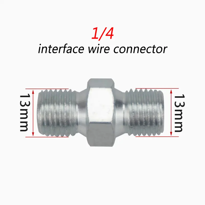 Blue Double layer Braided Spray Pipe 5800PSI 1/4 inch 0.5M-13M Super strong Airless Spray Nozzle Spare Parts Connection Pipe - Image 5