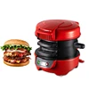 Burger Press Hamburger Patty Maker Non-Stick Multifunction Hamburger Omelette Steak Breakfast Sandwich Machine EU Plug Durable 2