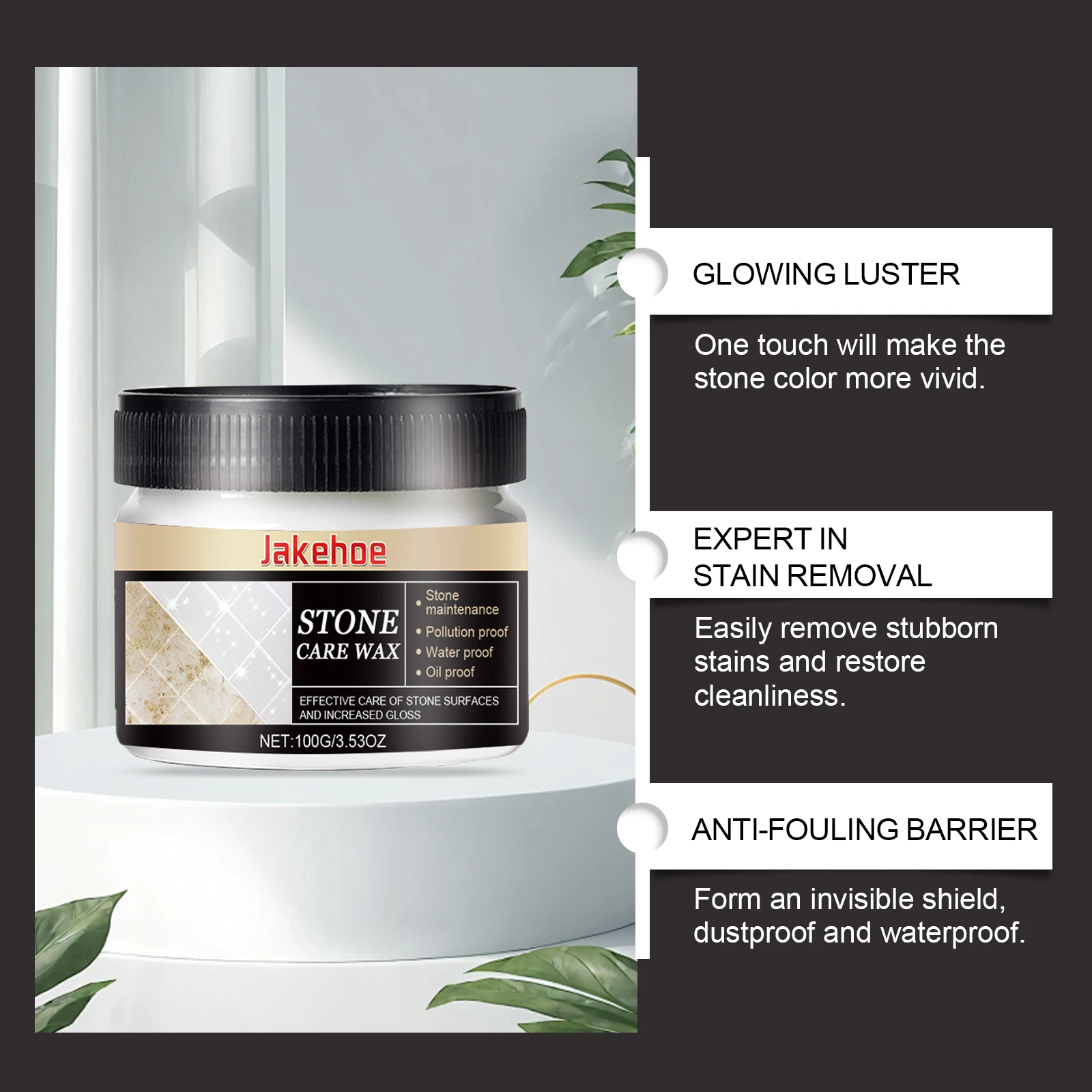 Diamond polishing paste Stone polishing paste Polishing refurbished stone furniture paint care brightener tile repair