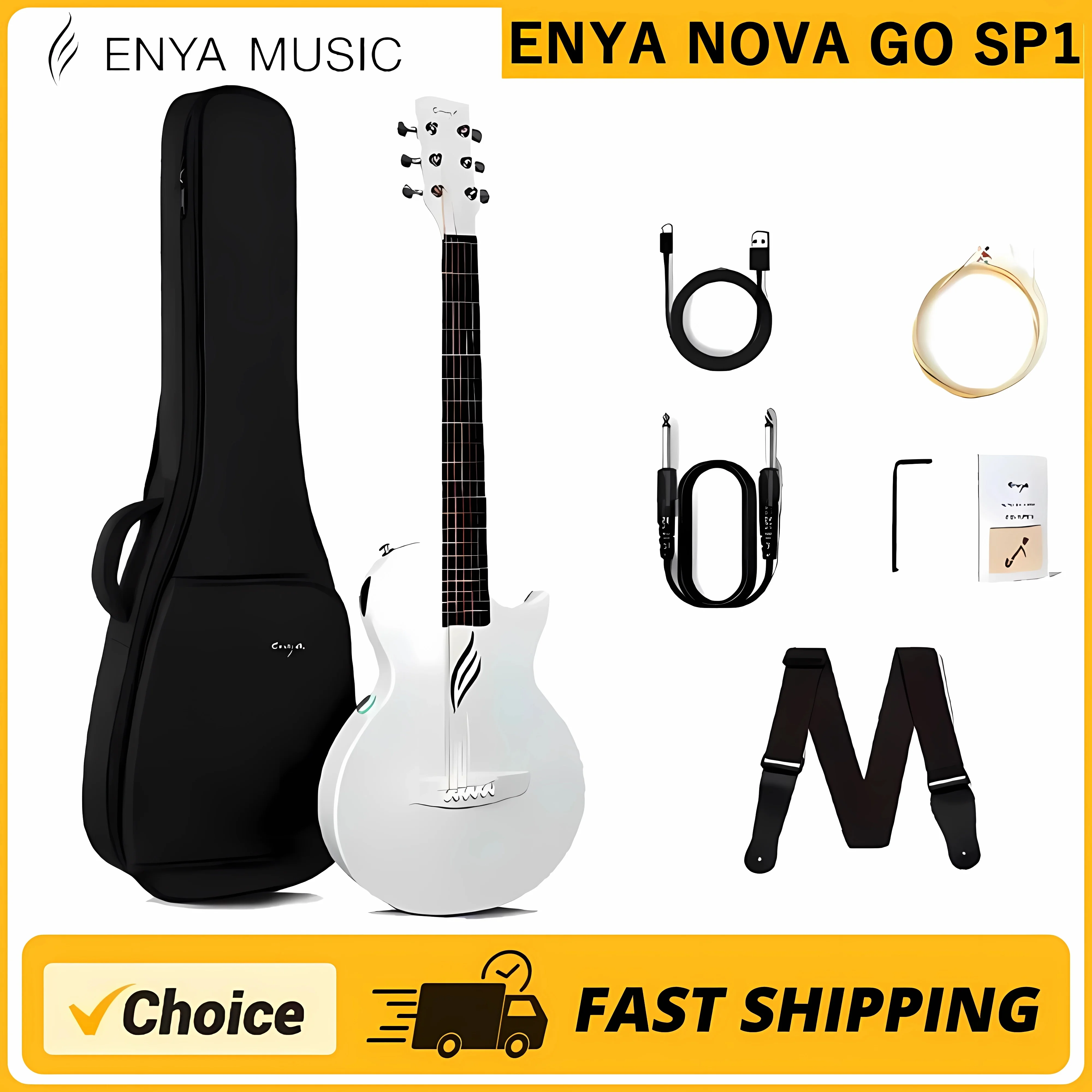 『超美品』Enya Nova Go SP1 Enya Nova Go Carbon Fiber Guitar – ENYA MUSIC INC