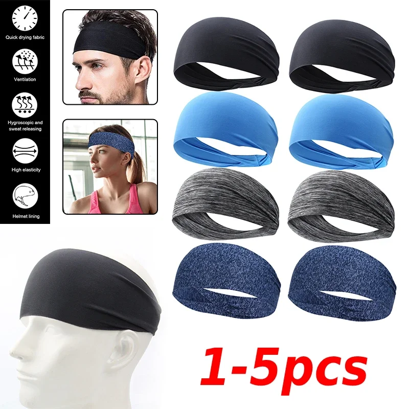 Hair Accessories Stretch Candy Color Yoga Hair Bands Head Wrap Sport Anti-slip E - Foto 4
