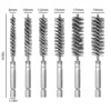 6 Pcs 8-19mm Wire Tube Machinery Cleaning Brush Rust Cleaner Washing Polishing for Automotive Manufacturing Processing Tools 2
