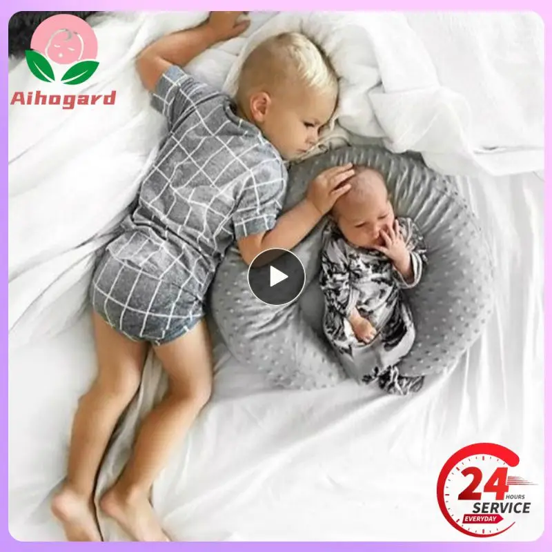 Nursing Ushaped Pillow Slipcover for Infants Boys Breastfeeding