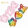 Crystal Glass Acrylic Powder Liquid Nail Cup Colorful Pen Washer Cup Bowl Cup Holder Equipment Nail Art Tools Without Cover 2