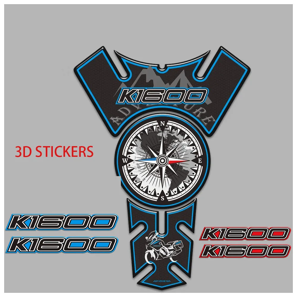 

For BMW K 1600 B GT GTL Grand America K1600 Motorcycle Stickers Side Panel Protector Fairing Emblem Tank Pad Protection ﻿