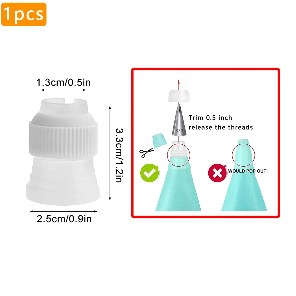 Floral Pastry Nozzles Set for Cake Decorating & Baking