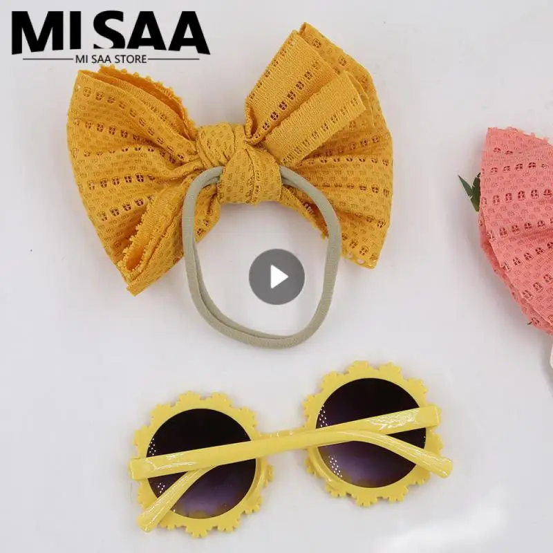 

Headband Glasses Combination Set Comfortable And Wear-resistant Durable And Durable Fashionable Sunflower Sunglasses Sunglasses