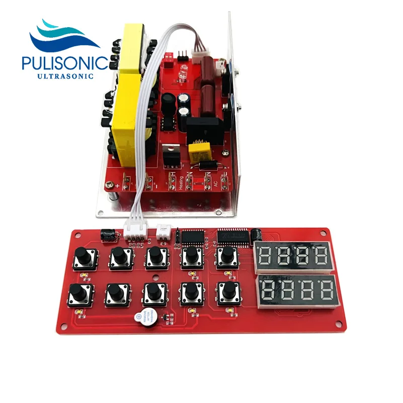 

150 Вт пьезоэлектрический ультразвуковой генератор Вибрационный преобразователь печатная плата для очистки ювелирных изделий