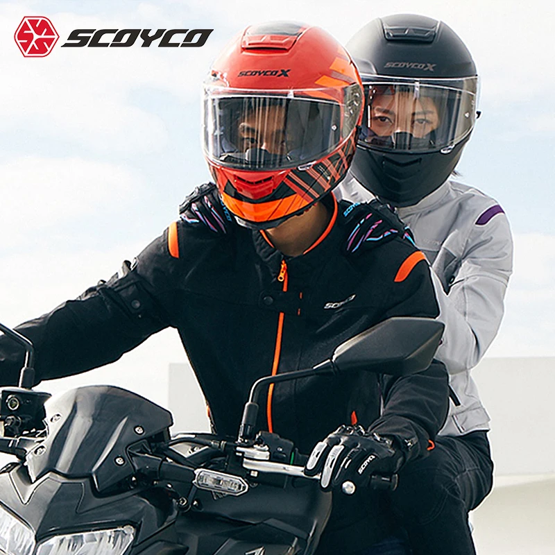 

SCOYCO Summer Motorcycle Jacket Mesh Ventilated Breathable Clothing Built-in CE Protector Motorcycle Riding Jacket JK158