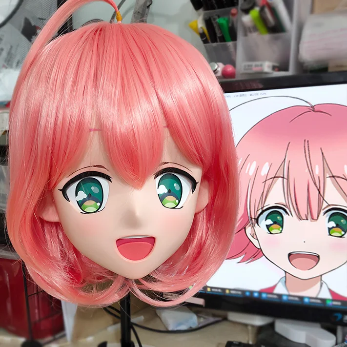 

(GLb025) Индивидуальный персонаж женщины девочки смолы полуголовы кросс-платье косплей японский аниме ролевая фотосессия с глазами и париком