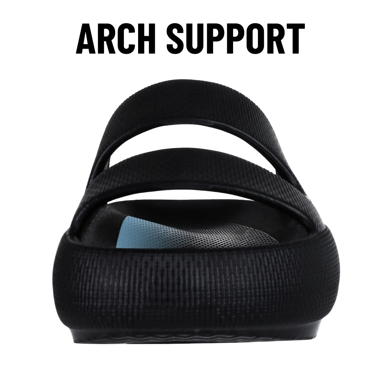 Evshine Fashion Orthopedic Sandals With Arch Support Home Shower Slides Lightweight Beach Sandal Summer Cloud Slippers For Women 3
