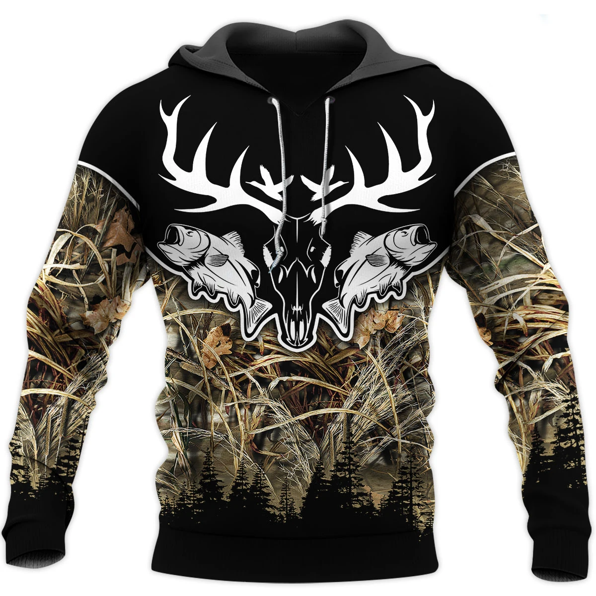 Hunting & Fishing 3D All Over Printed Mens Autumn Hoodie Sweatshirt Unisex  Streetwear Casual Zip Jacket Pullover - AliExpress