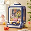 Mini Claw Plush Machine Toys for Children Electric Play Game Candy Prizes Vending Doll Arcade Machines Music Kids Christmas Gift 3