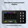 SCO2 Dual Channel Digital AUTO Oscilloscope PWM 50M 10Mhz Sampling Rate 2.5KSa/S Analog Bandwidth for Electronic Repair Tools 4