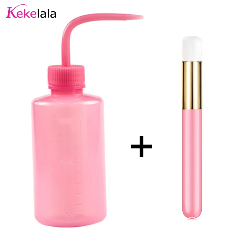 Lash & Brow Care Cleaning Kit - Brush Set with Shampoo Flask & Tools
