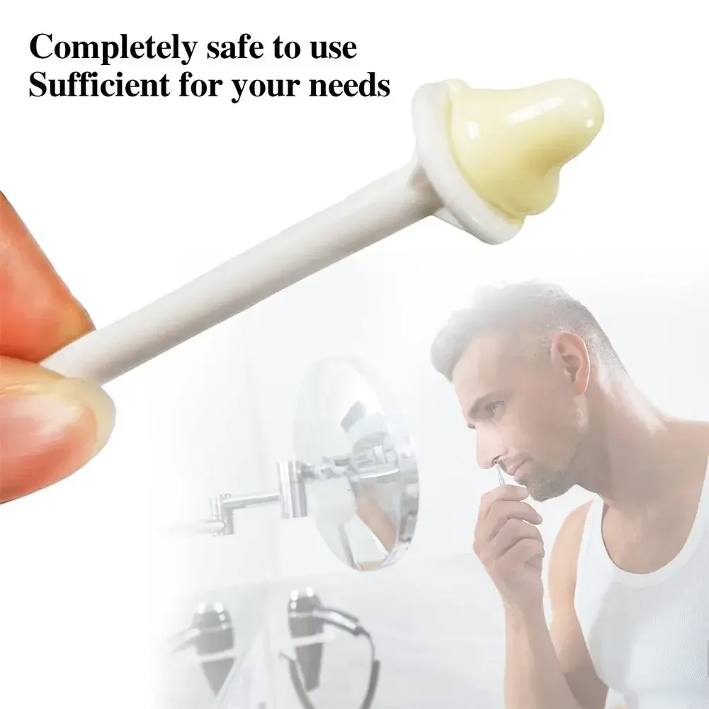 Portable Nose Wax Kit 100pcs for Men and Women Nail Waxing Hair Removal Wax Kit Nail Wax Cleaning Wax Kit Nose Clipper Beauty ﻿