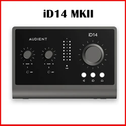 Audient iD14 MKII Professional Music Arrangement / Recording Audio Interface JFET D.I USB AD-DA Audio Interface Sound Card