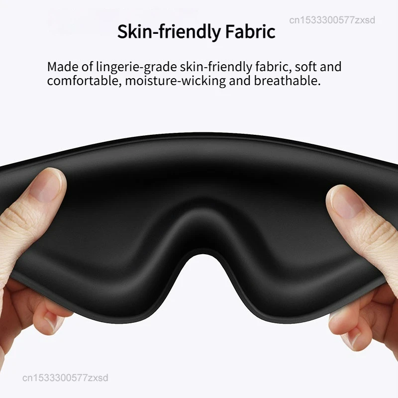Dreamlight 4S 3D Stereoscopic Sleep Aid Eye Mask - Soft, Portable Blindfold for Restful Sleep and Travel