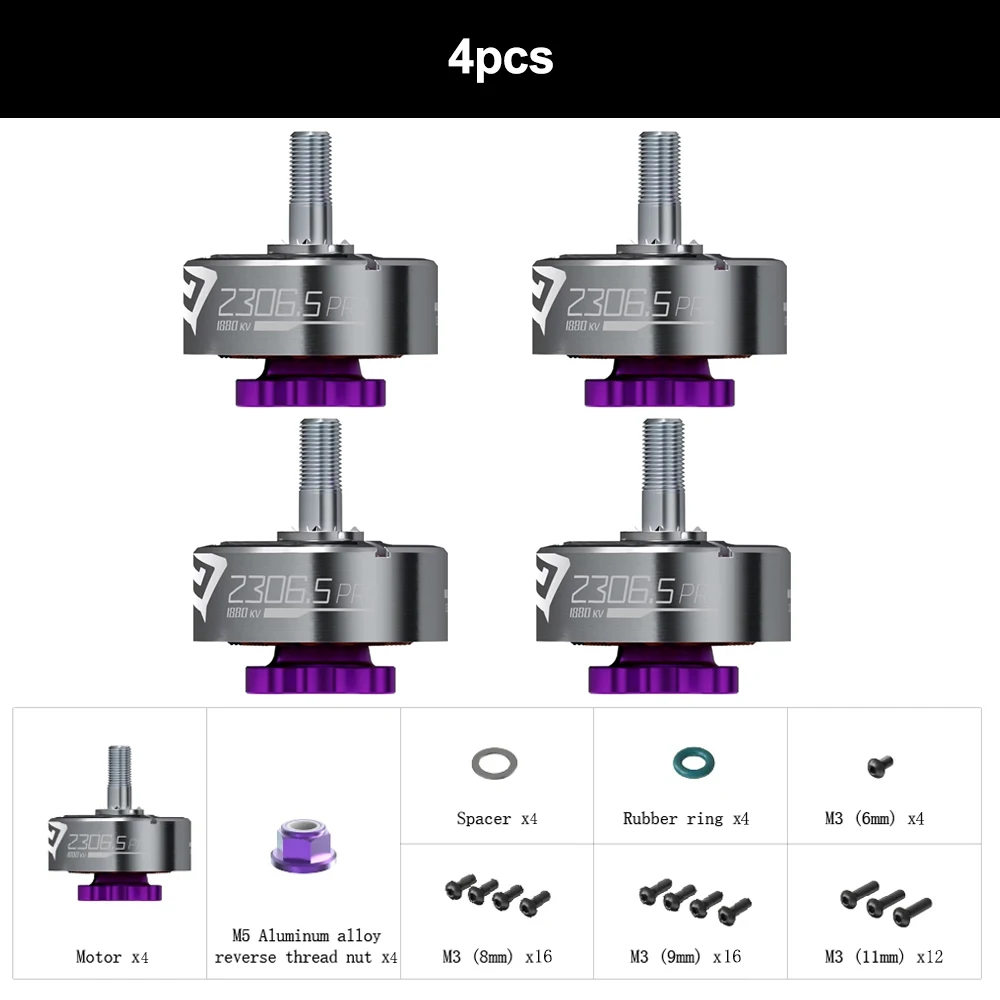 4pcs 2306.5 PRO