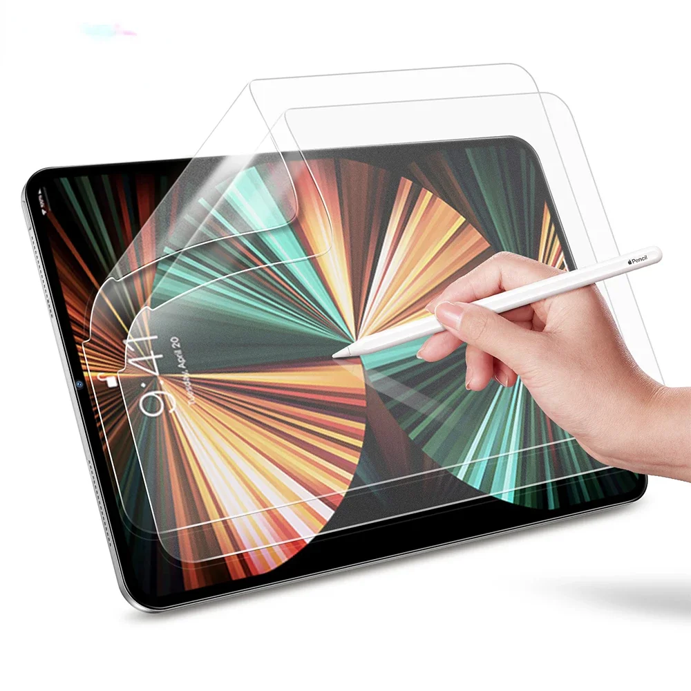 

2PCS Writtable Film for iPad Pro 11/12.9 Inch //2018 5rd/3rd Gen Matte Smooth Screen Protector for iPad Pro 11 12.9