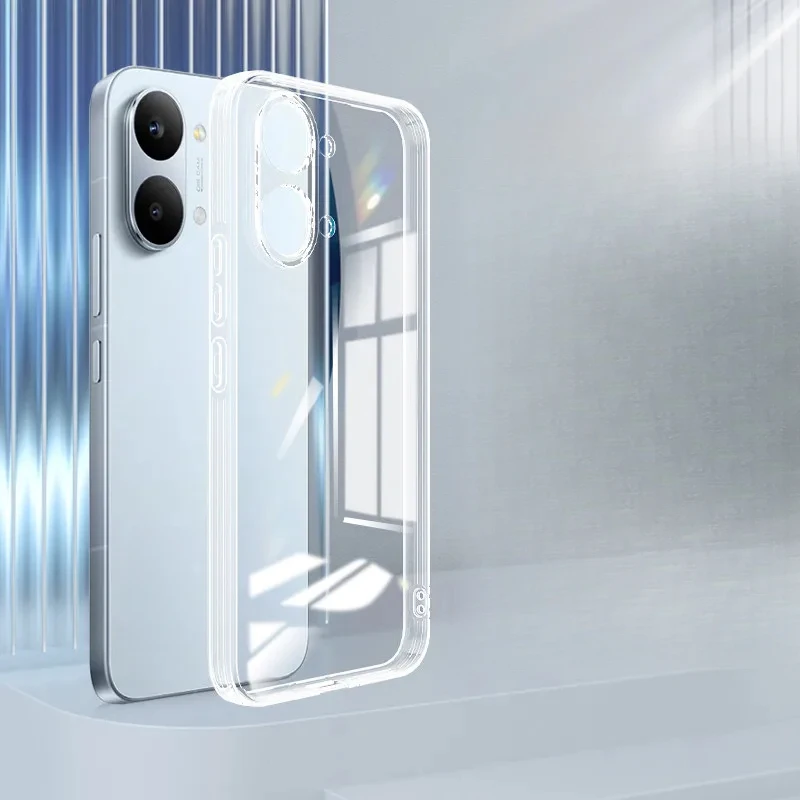Slim Clear Soft TPU Phone Case - Transparent Silicone Back Cover for Xiaomi Redmi Turbo5 Max