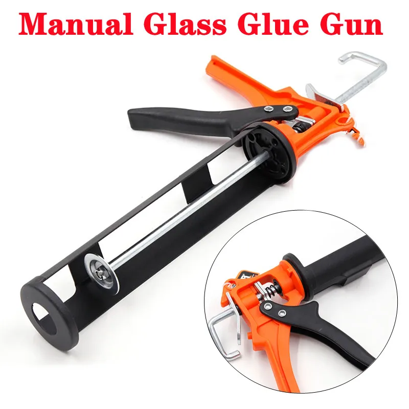 

Glass Glue Gun Wireless Tool DIY Kit Cordless Adhesive Handheld Electric Caulk Gun Sealant Gun for Door Balcony Window