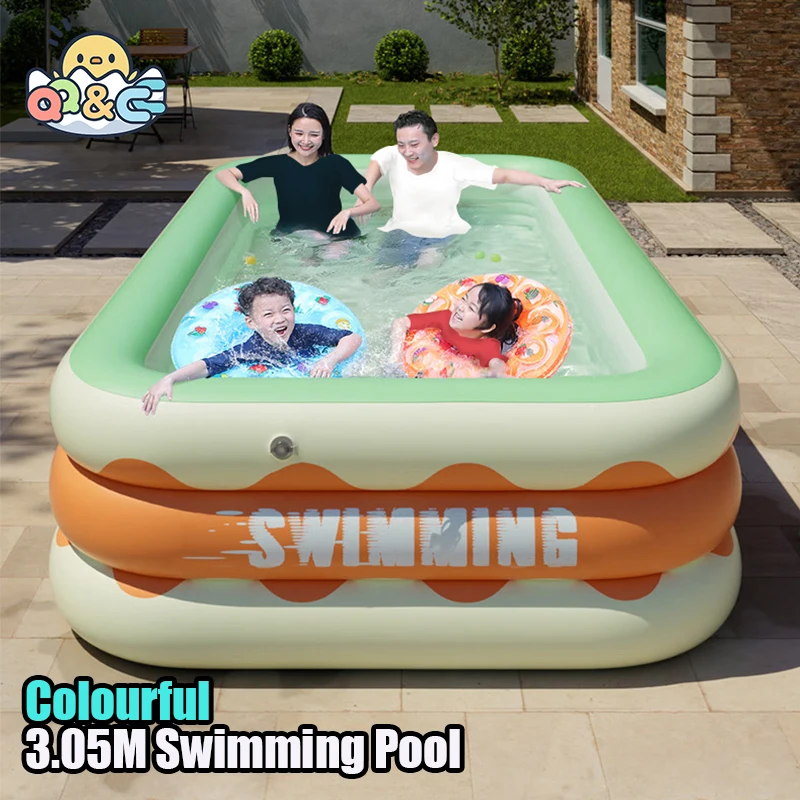

Inflatable Swimming Pool Collapsible Large Size Inflatable Paddling Pools Family Summer Indoor Outdoor Party Toys Children Gifts