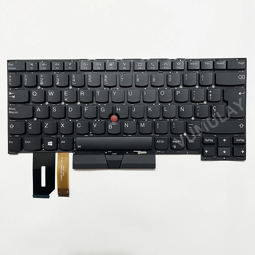 Clavier Rétroéclairé Lenovo Thinkpad T14s Gen 1 - Référence 5M10Z41488, AZERTY Français, Neuf