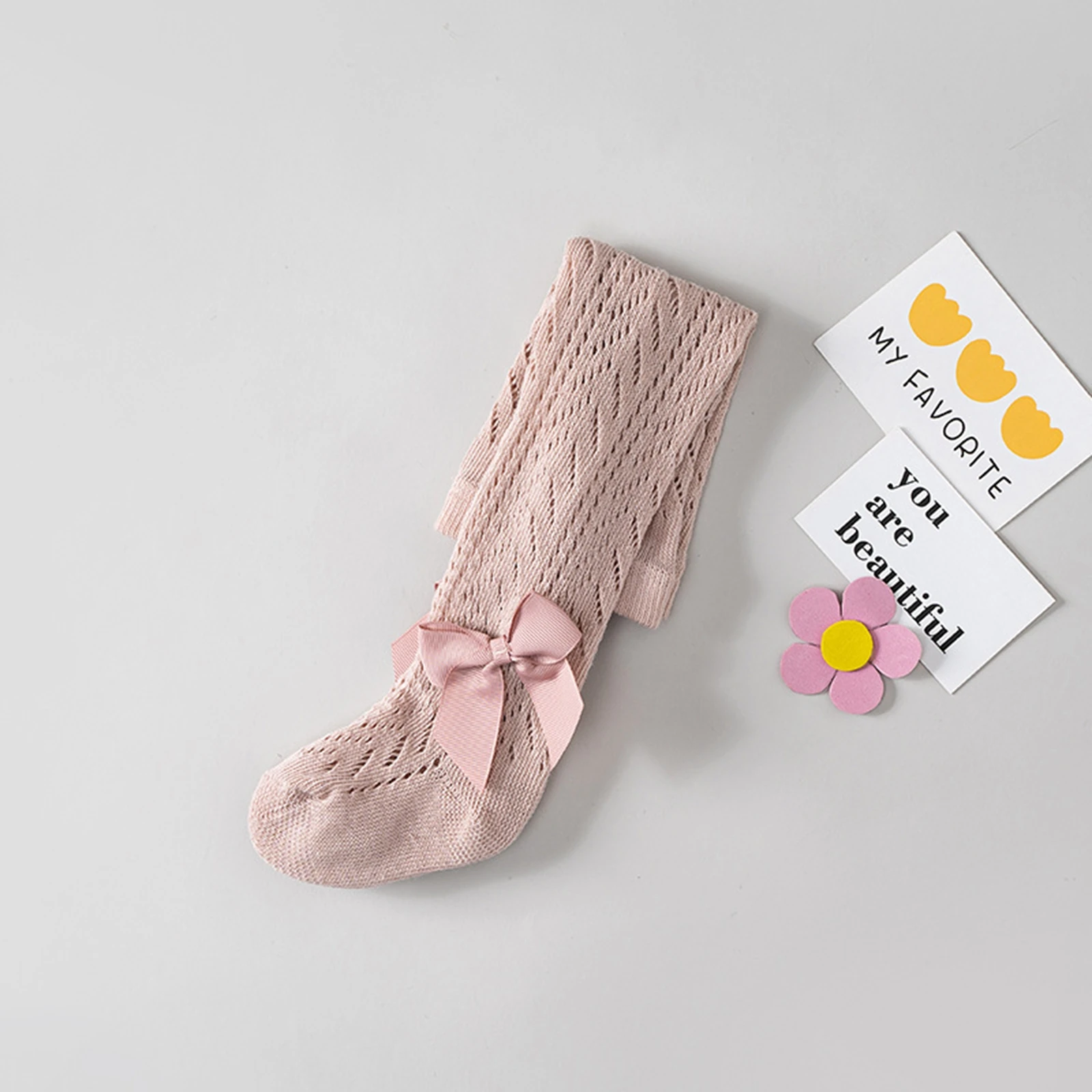 BeQeuewll Baby Girls Fall Tights Cable Knit Seamless Leggings with Bow Toddler Girl Cotton Pantyhose For 0-4 Years kids pantyhose,toddler tights,kids leggings