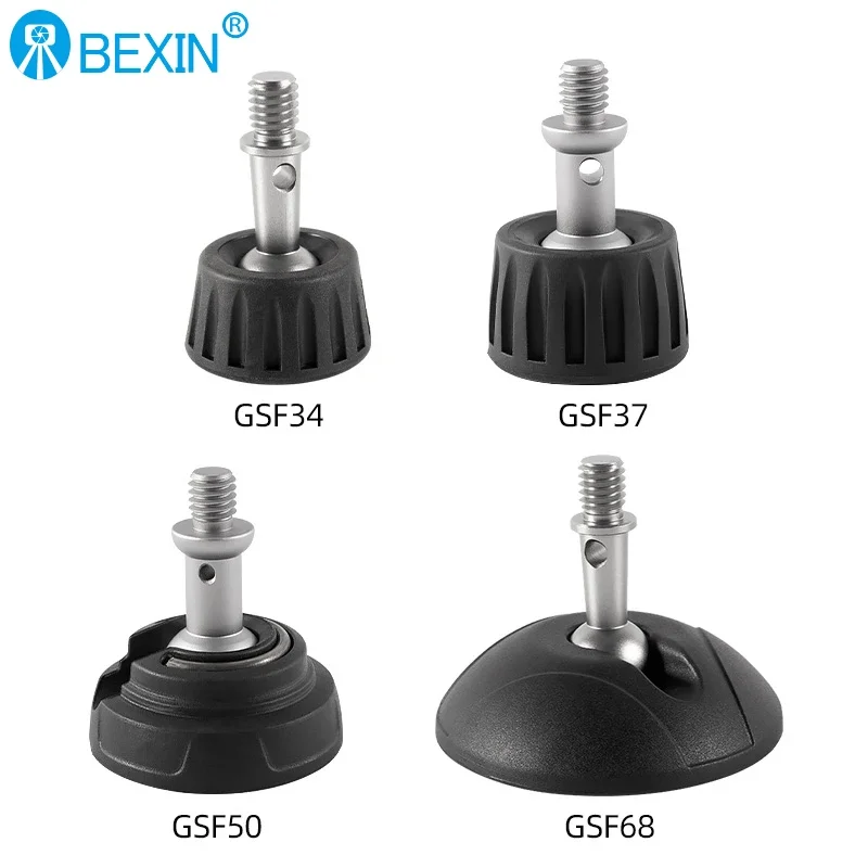 BEXIN Universal Tripod Rubber Feet Monopod Foot Pad 3/8 Inch Screw Port Photography Accessory for Camera Tripod Monopod