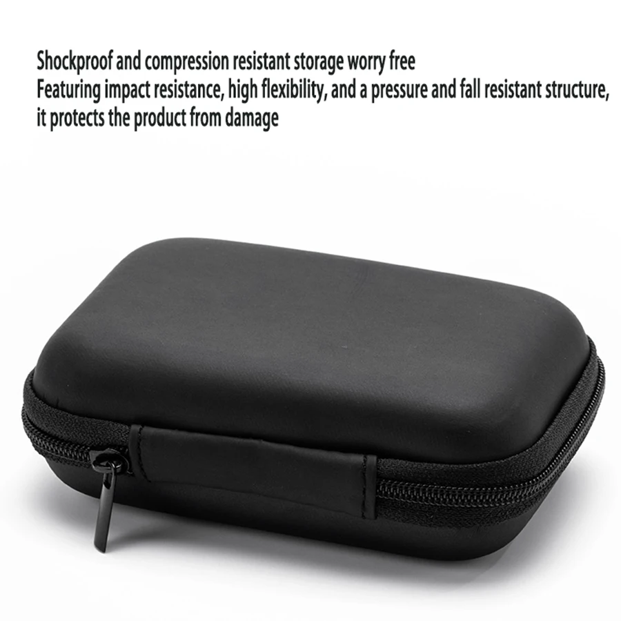 Storage Bag Mini 2.5-inch Hard Drive Storage Bag for Data Cable Headphone Poker Card Collection