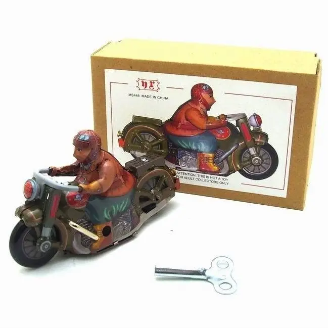 

Жестяная игрушка Tintoy вспоминает тему ностальгии персонализированное украшение бара кафе креативный мотоцикл MS448