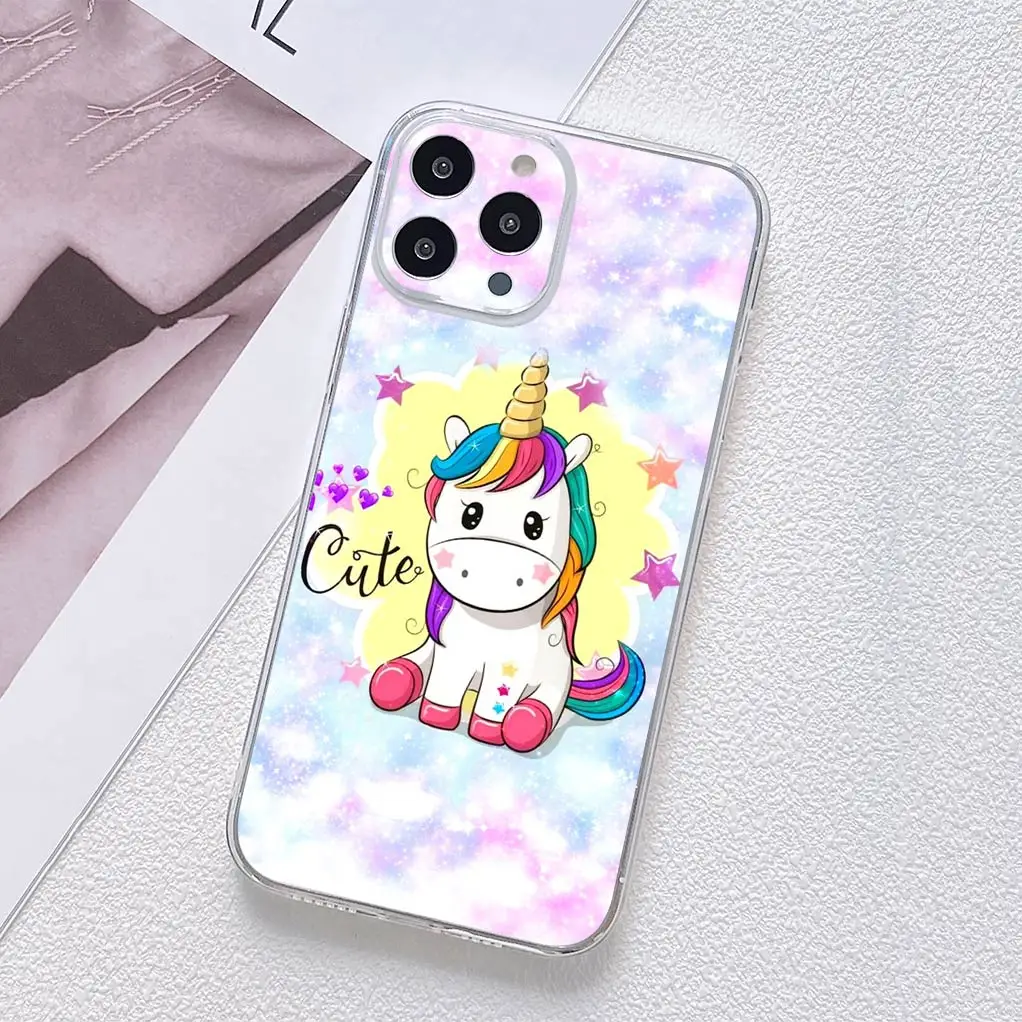 Unicorn Horse Silicone Phone Cover - Soft and Durable Case