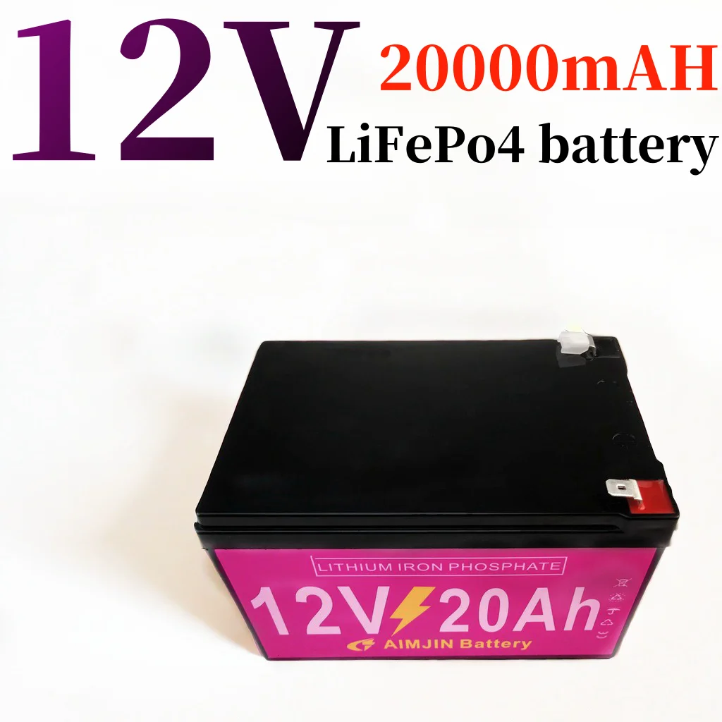 

Power Bank 12V 20AH Lifepo4 rechargeable battery, suitable for children's electric toy car - electric spray, etc