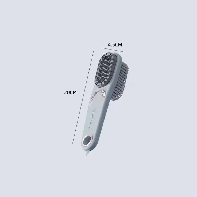 1Pc Rubber Shoe Brush Double-sided Flip Flops Snow Boots Shoe Care Specialized Brush Household Dirt Removal Cleaning Tools Brush 6